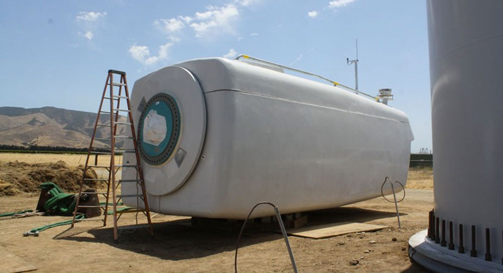 Scheid Vineyards wind turbines
